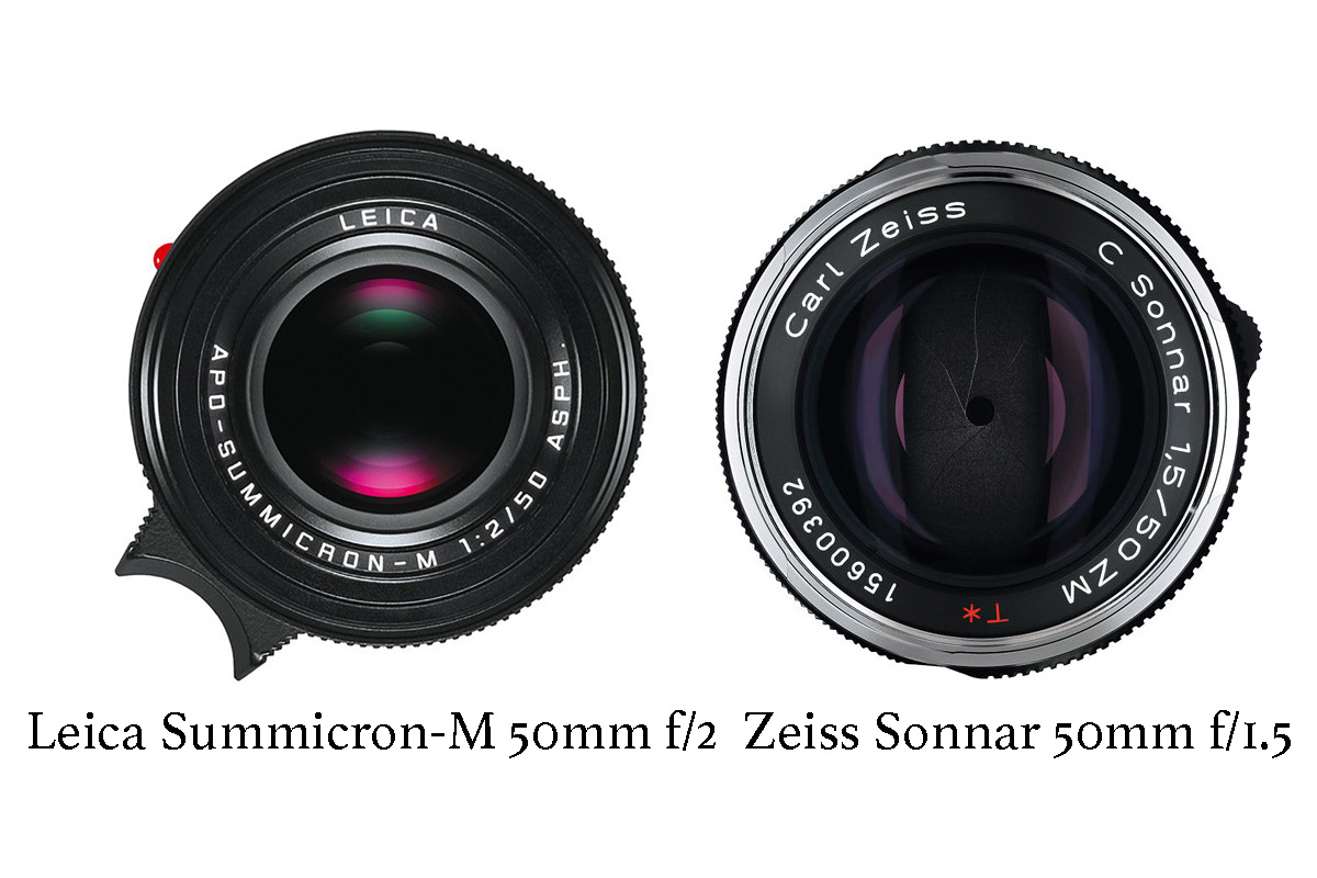 Leica Summicron 50mm f/2.0 APO lens - Review - Leica Summicron 50mm f/2.0 APO lens vs. Zeiss Sonnar 50mm f/1.5 lens - Leica Lens Expert Oz Yilmaz