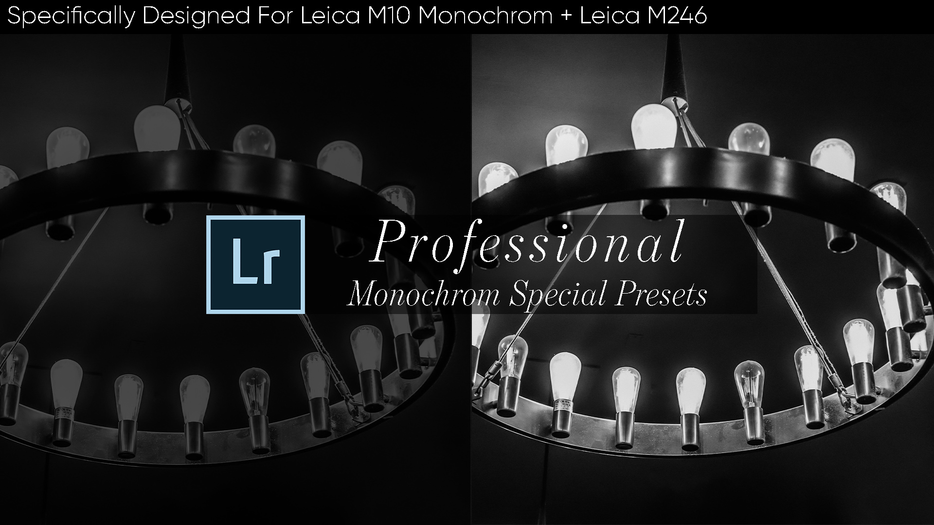 Monochrom Special PACK - Professional Lightroom Presets ...